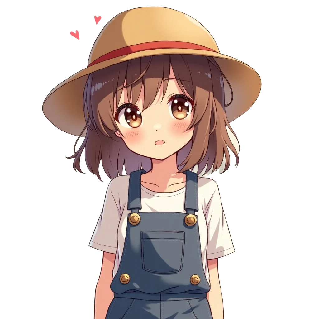 Country Girl in Overalls